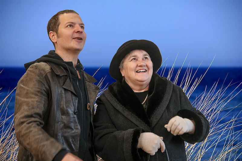 Rundis (Janne Järvisalo) ja Olga (Aija Kajama).
