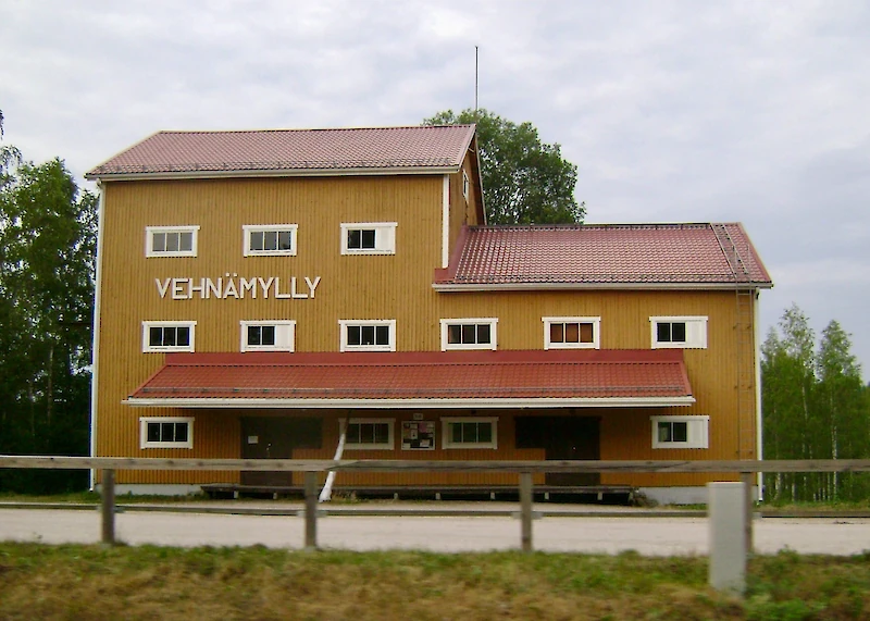 Vuolenkosken mylly on rakennettu vuonna 1951. (Kuva: Otto Karikoski.)