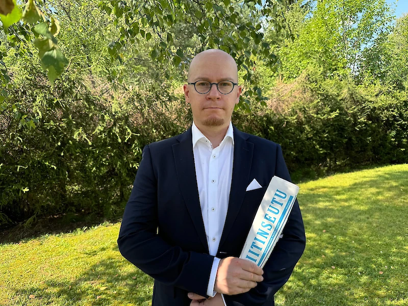 Veli-Pekka Kelloniemi aloittaa Iitinseudun päätoimittajana elo-syyskuun vaihteessa.