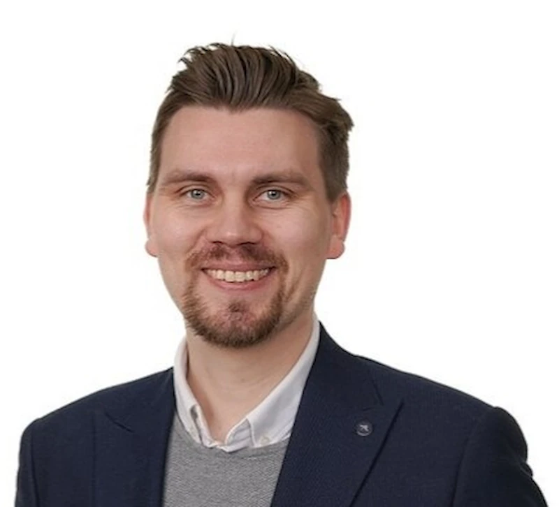 SDP:n Eemeli Lehtinen on Iitin kunnanvaltuuston puheenjohtaja. (Kuva: Iitinseudun arkisto.)