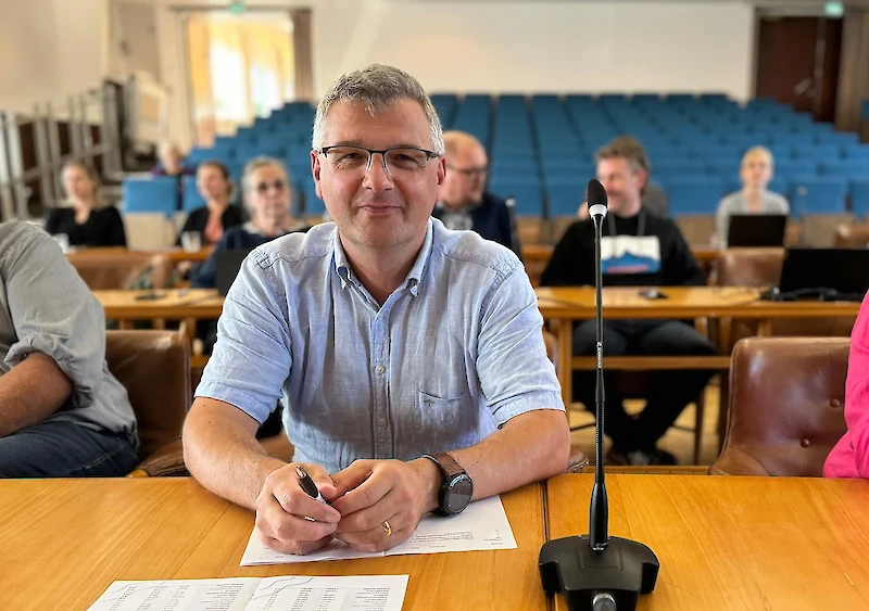 Kuvassa Atte Savelainen. (Kuva: Iitinseudun arkisto)