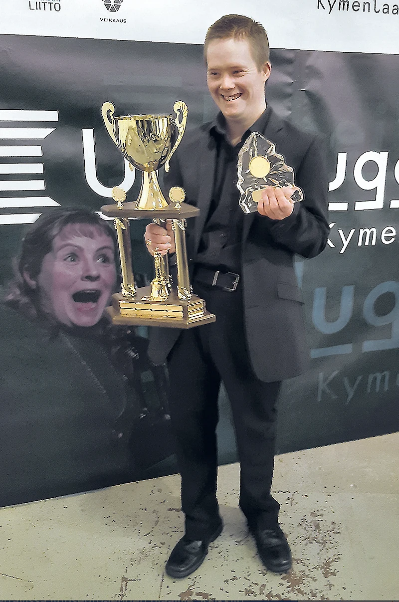 Jani Töyrylälle tuli jälleen mitalisijoja. (Kuva: Iitinseudun arkisto)