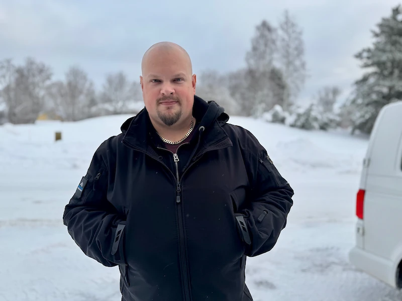 20. helmikuuta Ravilinnasalissa elokuvaohjaaja Keke Soikkeli kertoo tuoreen Koston enkeli -elokuvan tekemisestä. (Kuva: Veli-Pekka Kelloniemi)