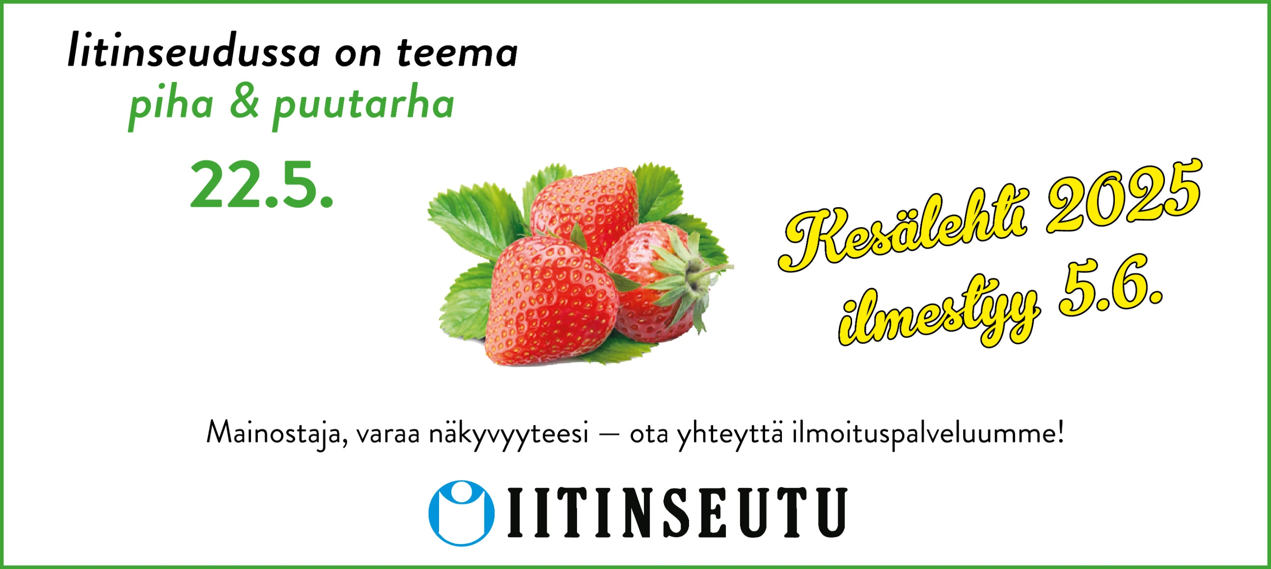 Iitinseudun teemat piha ja kesälehti 2025