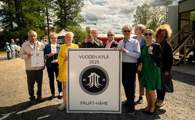 Päijät-Hämeen Vuoden Kylä 2025 on Heinolan Lusi. (Kuva: Janne Nykänen)