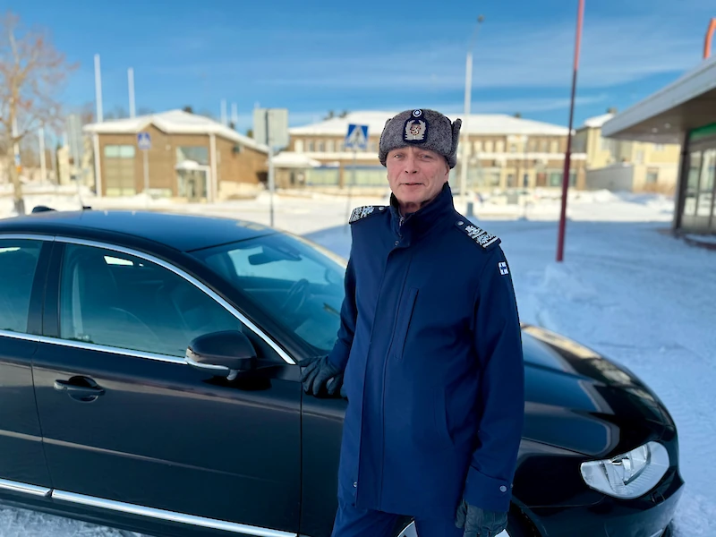 Kari Puolitaival kuuntelee automatkoillaan äänikirjoja.