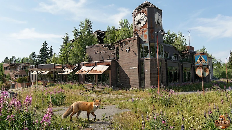 Purettava kunnantalo. (Kuvat: www.facebook.com/teroaaltodesign)