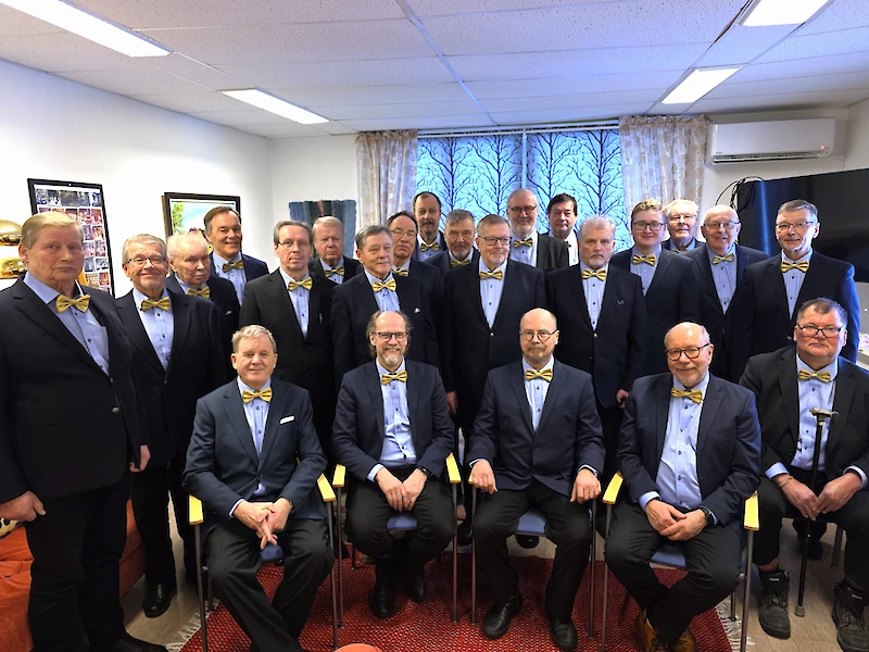 Mieskuoro Eliitti. (Kuva: Ilkka Tirkkonen)