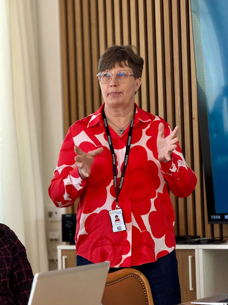 Anne Tapaila. (Kuva: Veli-Pekka Kelloniemi)