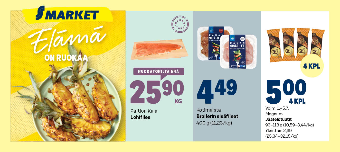 S-market 1.-5.7.