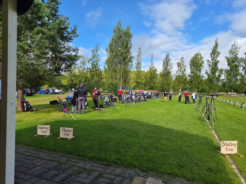 Yleiskuva kisapäivän alusta. (Kuva: Tero Tuomisto)