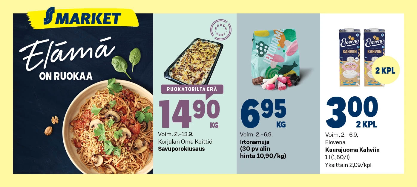 S-market 2.-6.9.