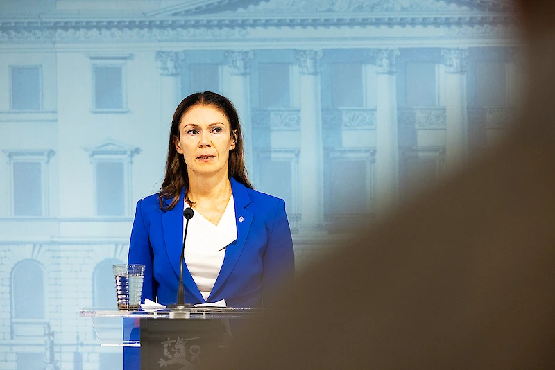 Lulu Ranne. (Kuva: Fanni Uusitalo, valtioneuvoston kanslia)