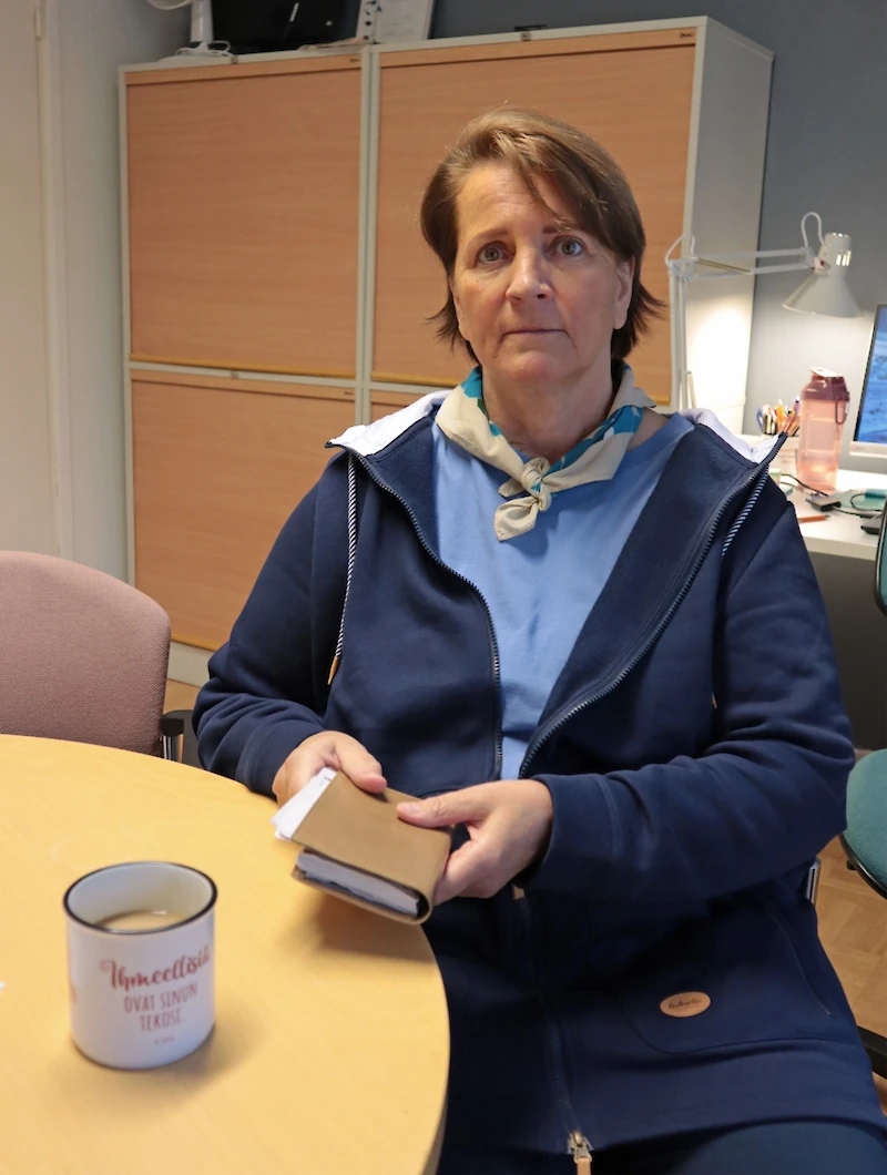 Marjaana Suutarinen on innostunut kehittämään Perheniemen evankelisen opiston toimintaa.
