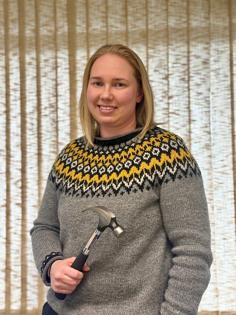 Riikka Ahonen tykkää nikkaroinnista.