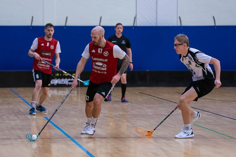Hyökkääjä Severi Porevesi oli pelipäällä Lappeenrannan ottelun ratkaisuhetkillä. (Kuva: Petri Laitakari.)