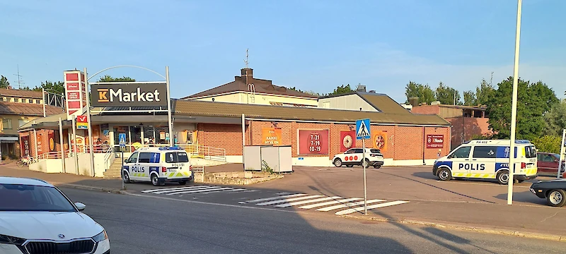 Lukijan kuva tapahtumapaikalta elokuussa 2022.