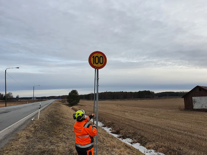 Kesärajoituksiin siirtyminen aloitetaan keskiviikkona. (Kuva: Väylävirasto.)
