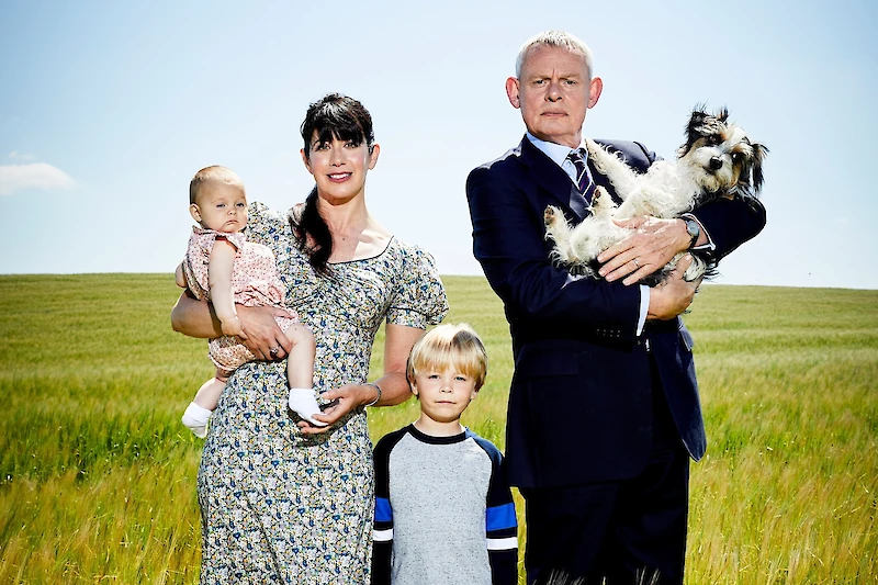 Louisan (Caroline Catz) ja Martinin (Martin Clunes) tarina päättyy. (Kuva: ITV.)
