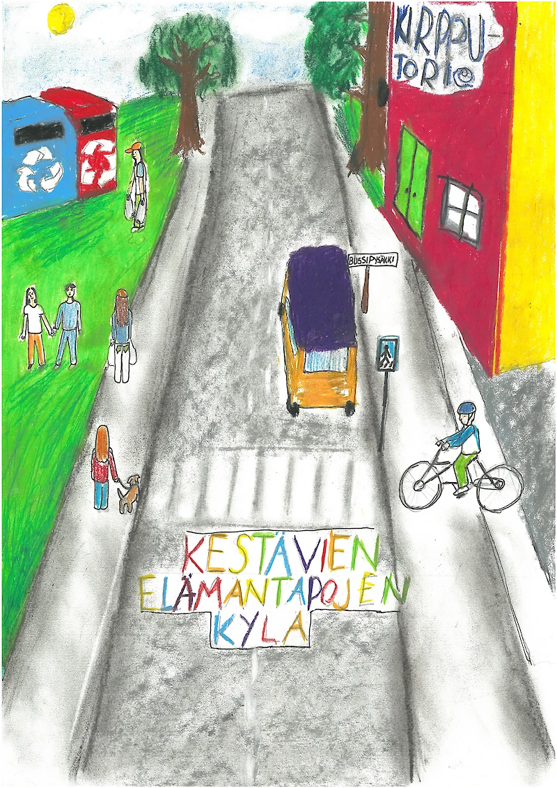Viivi Tolppalan voittoisa juliste.