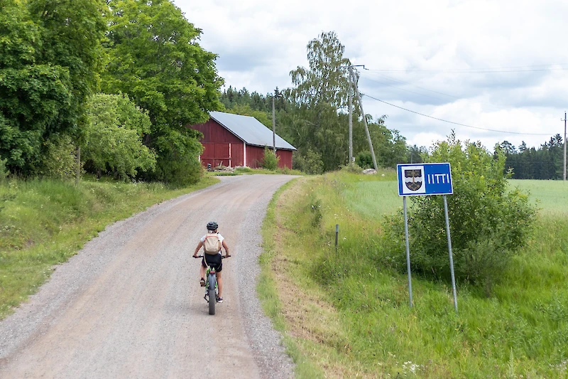 Harjoittelijat polkivat pyörän selässä kaikkiaan 215 kilometriä. (Kuva: Jenni Törmänen.)