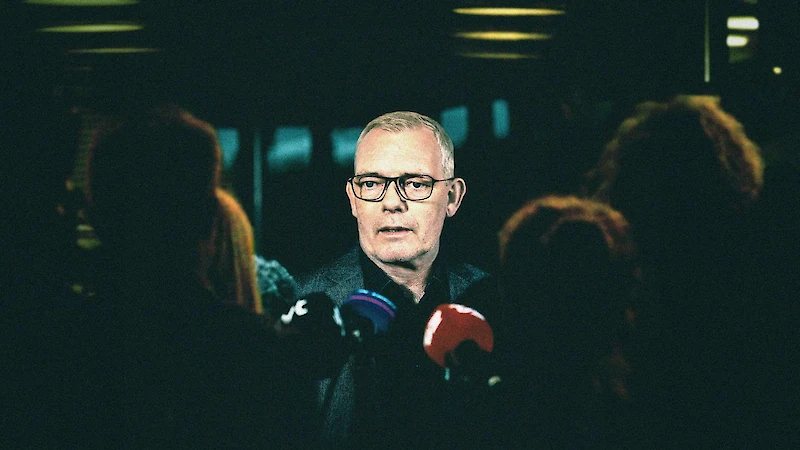 Søren Malling näyttelee Kim Wallin murhaa tutkivaa rikospoliisia hienossa tanskalaissarjassa. (Kuva: Henrik Ohsten.)